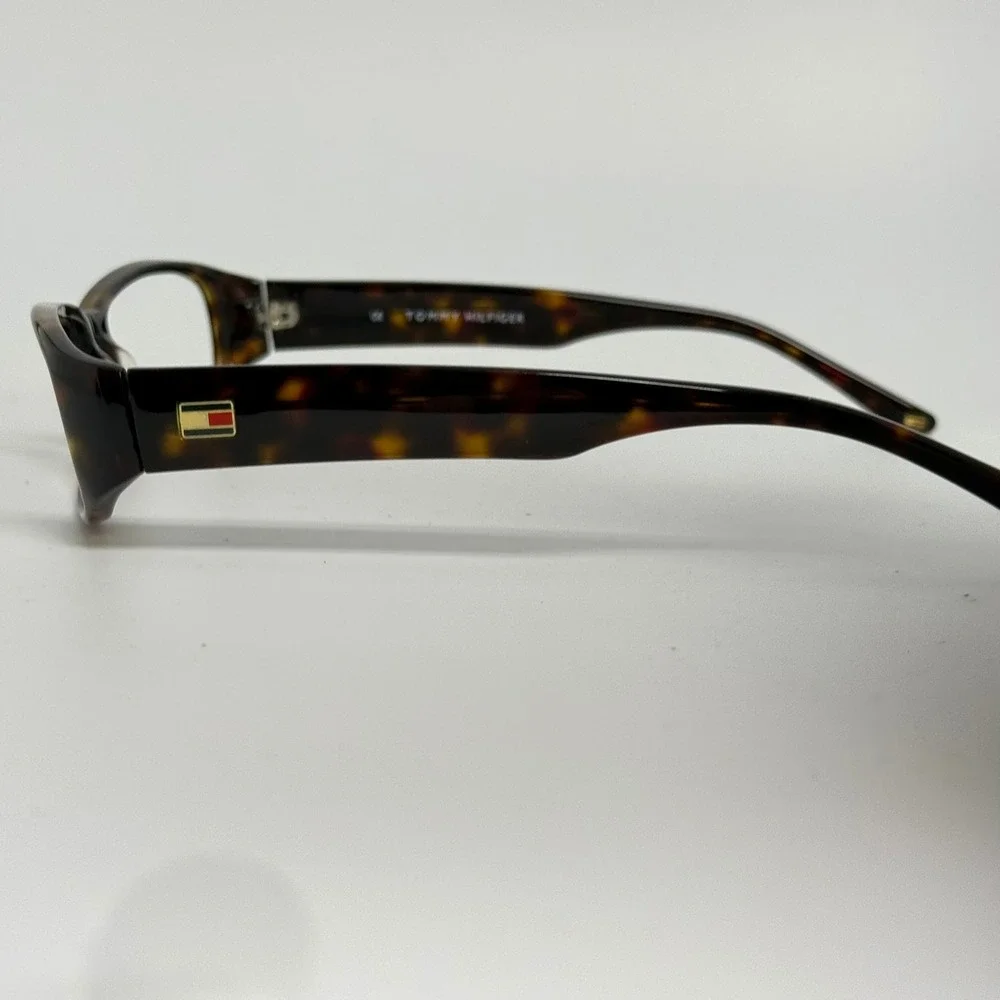 Tommy Hilfiger TH 7022 TO-1 Tortoise Rectangular Eyeglasses Frames 57-16-140